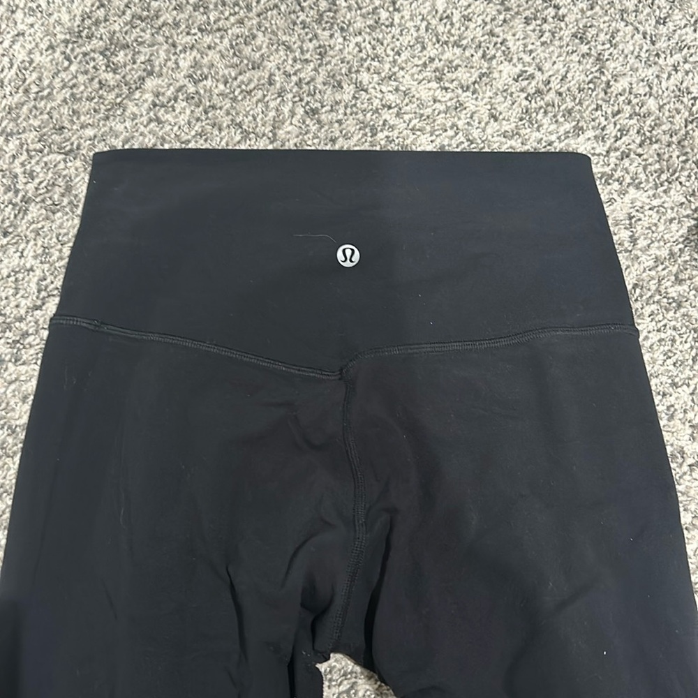 Black Lululemon Align pant 25”
